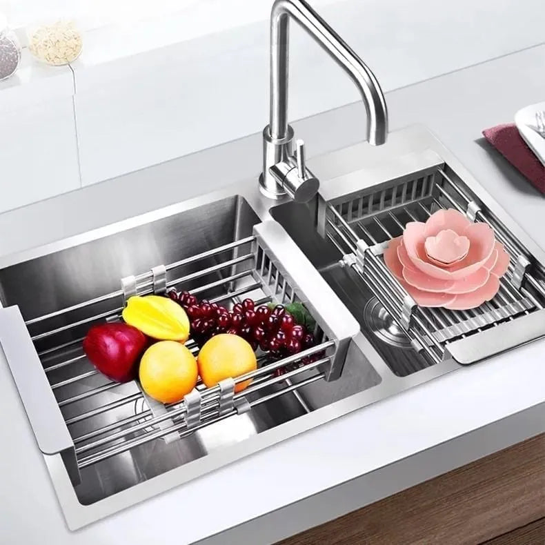 clickNcart™ extend-kitchen-sink-drain-basket