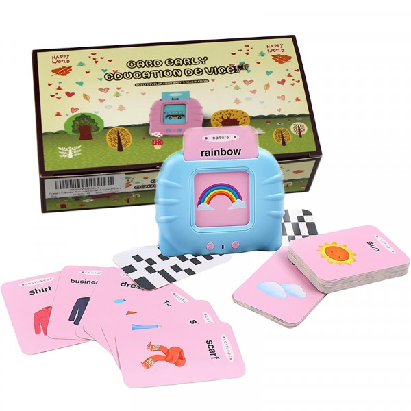 Kids Early Education Words Learning Device With Cards