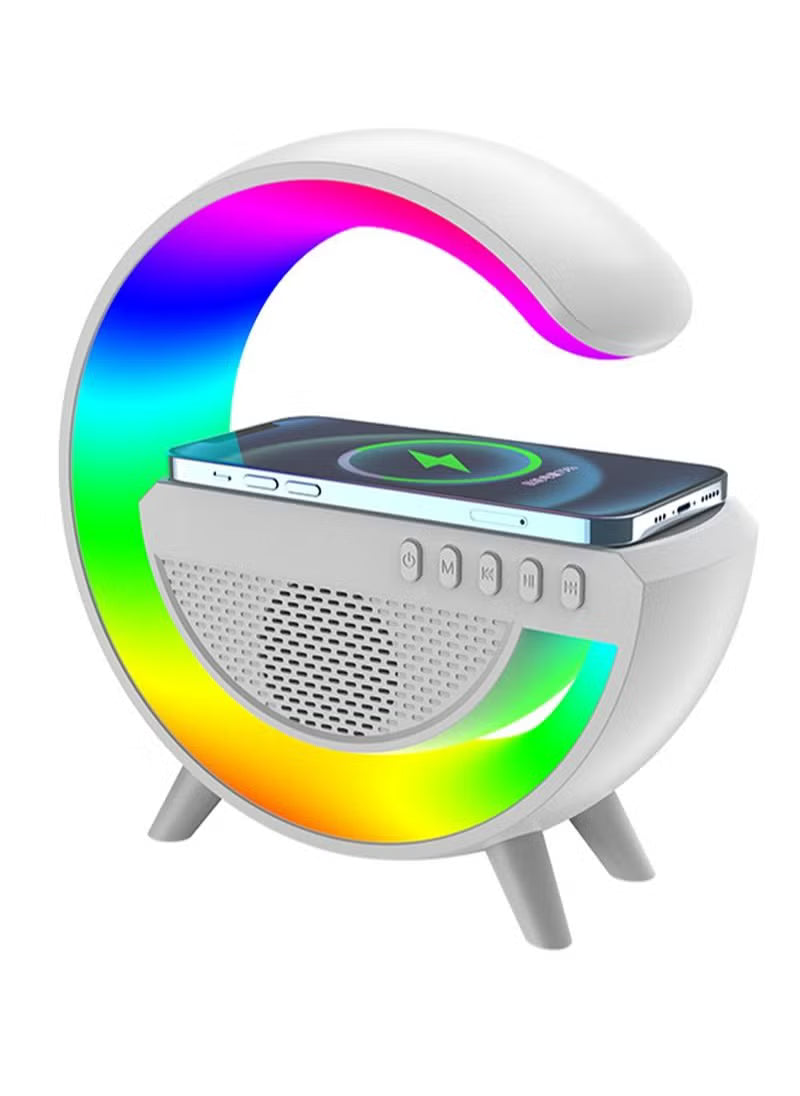 Wireless Smart Bluetooth Speaker with LED Adjustable Ambience Light G