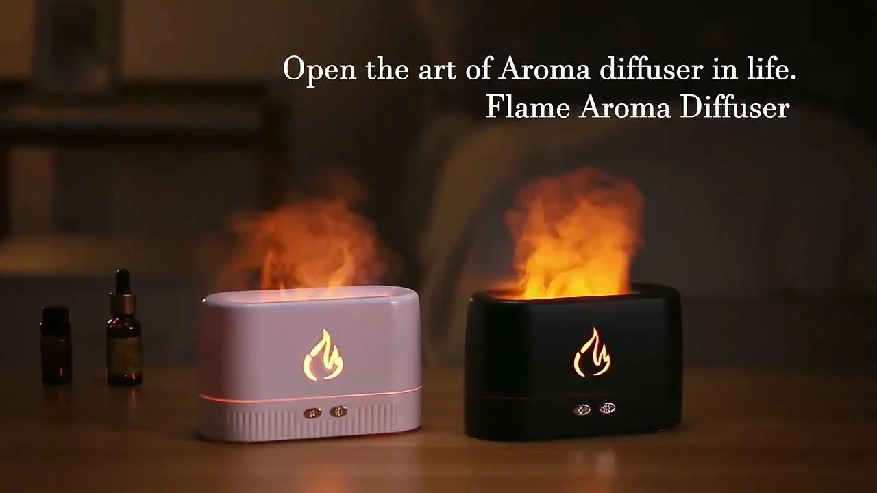 LED Flame Aroma Diffuser