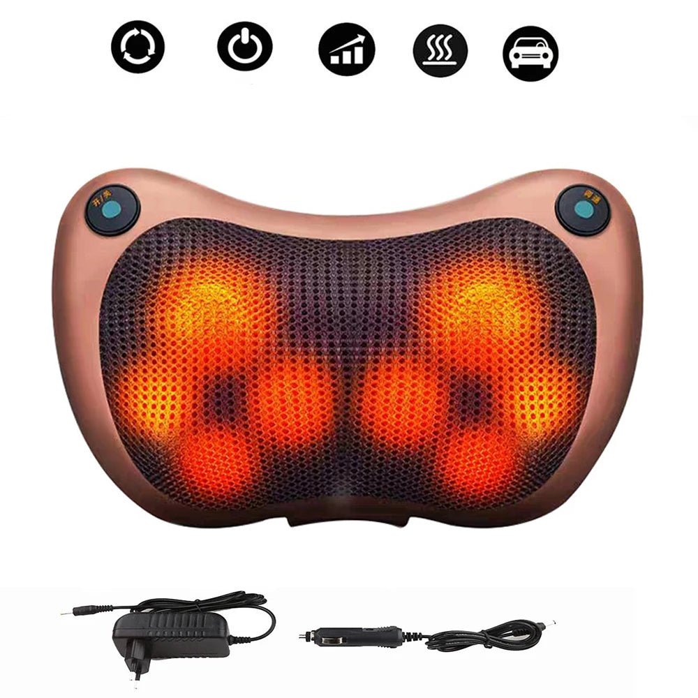 clickNcart™ Electric Neck and Body Massage Pillow