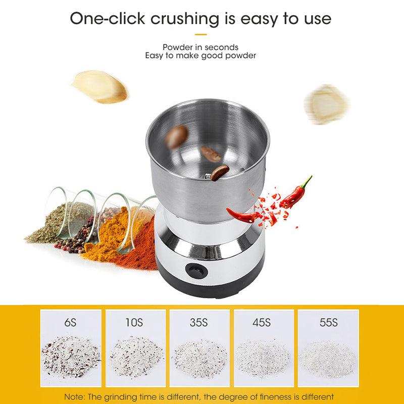 Clickncart™ Stainless Steel Electric Grinder