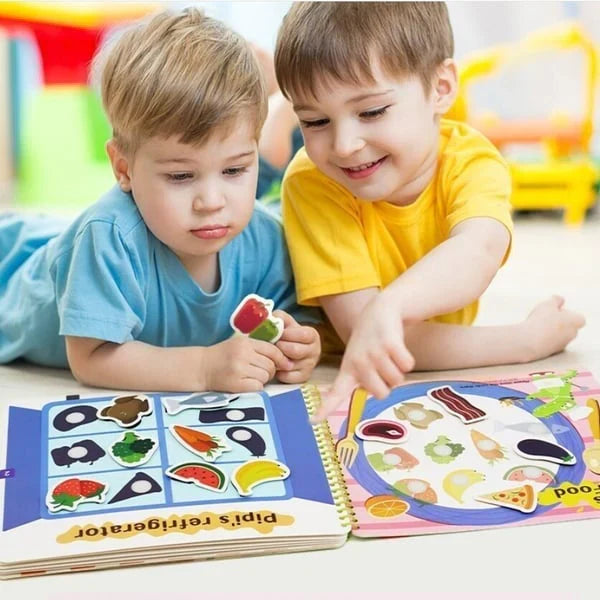 clickNcart™ educational-quiet-sticker-toy-for-kids