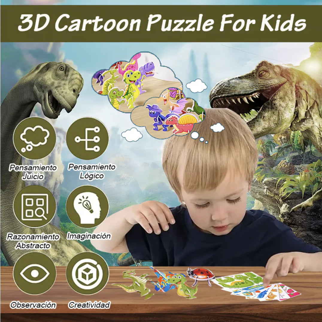 clickNcart™ 3d-cartoon-puzzle