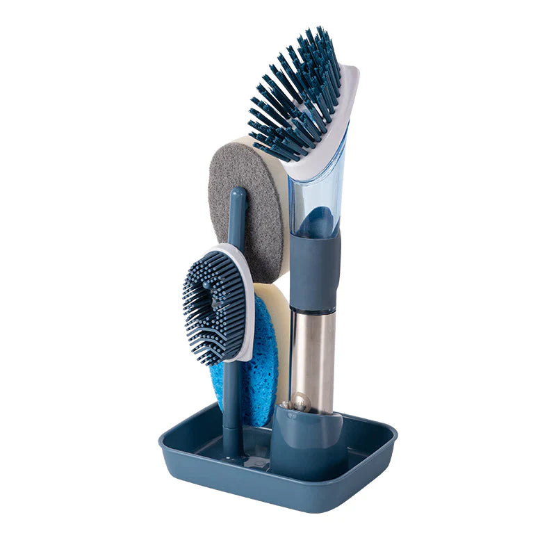 dish brush set ( BLUE COLOR )
