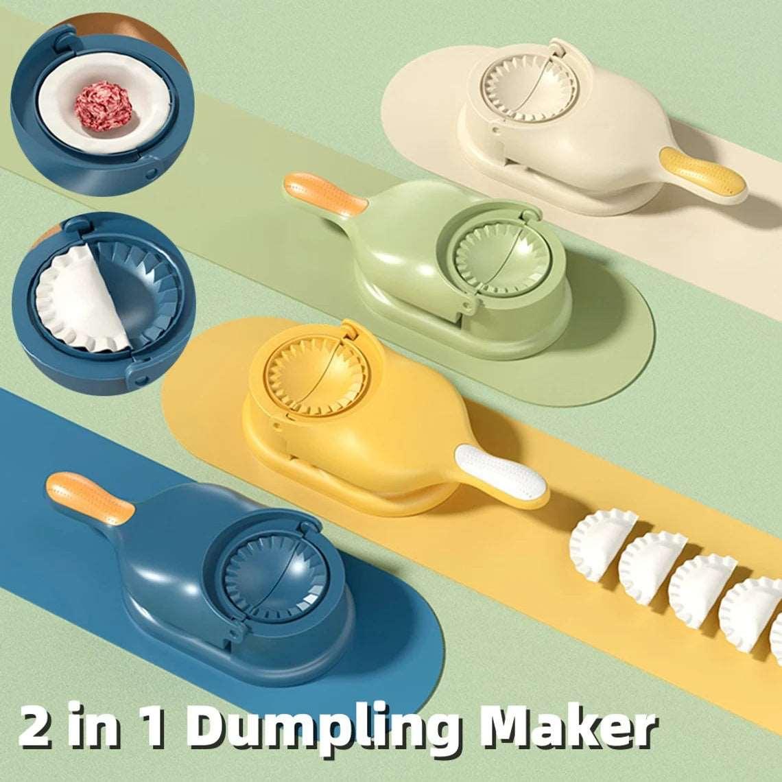 clickNcart™ 2 in 1 Dumpling Maker for Effortless Wrapping