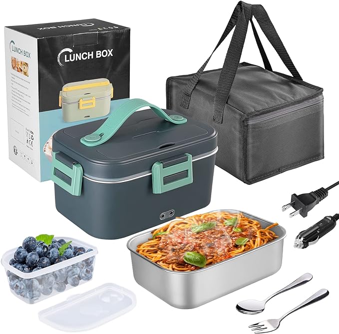clickNcart™ electric-heated-lunch-box