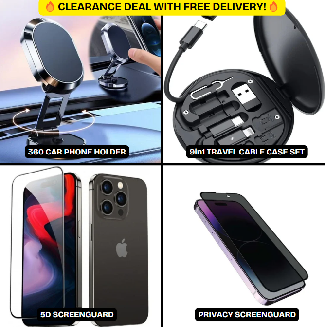 clickNcart™ combo-offer-screenguard-accessories