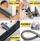 DOOR BOTTOM SEAL STRIP x 2 Pcs
