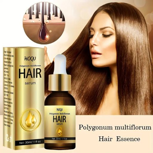 HOQU Moisturizing Hair Care Essential Oil - Strengthens and Activates All Hair Types,, Liquid Form with Glycerin