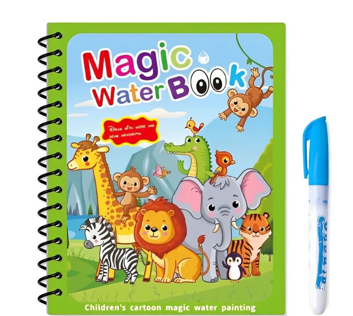 clickNcart™ montessori-water-drawing-coloring-book