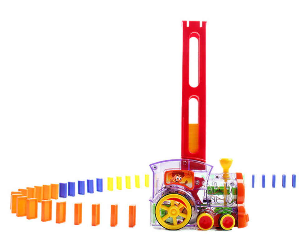 clickNcart™ best-domino-train-toy-set