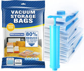 5 Pcs Vacuum Storage Bags with Hand Pump