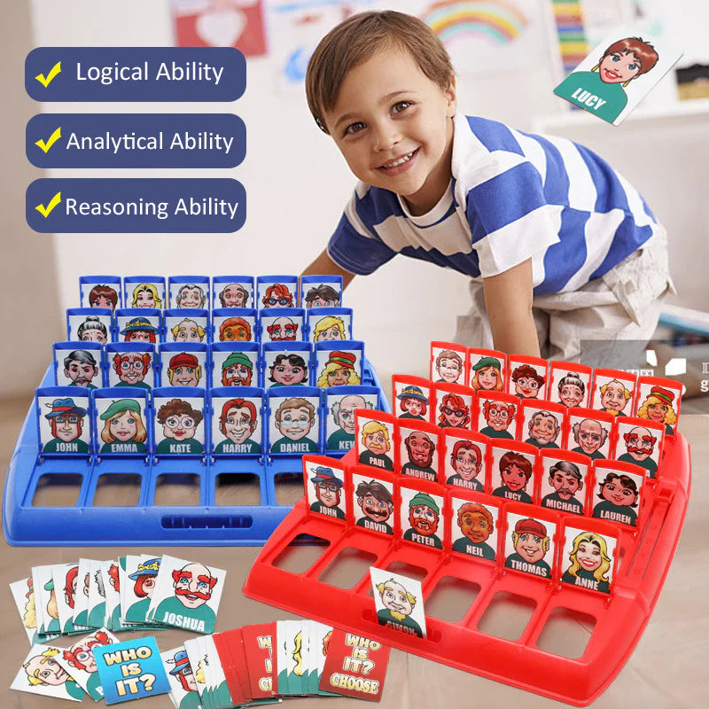 clickNcart™ who-is-it-guess-who-i-am-children-educational-toys